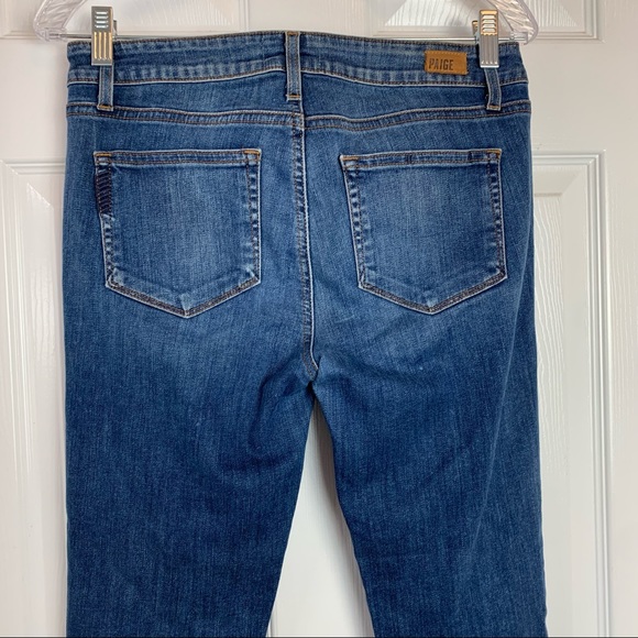 Paige Skyline Ankle Peg Jeans Constance Medium Wash - Picture 5 of 6